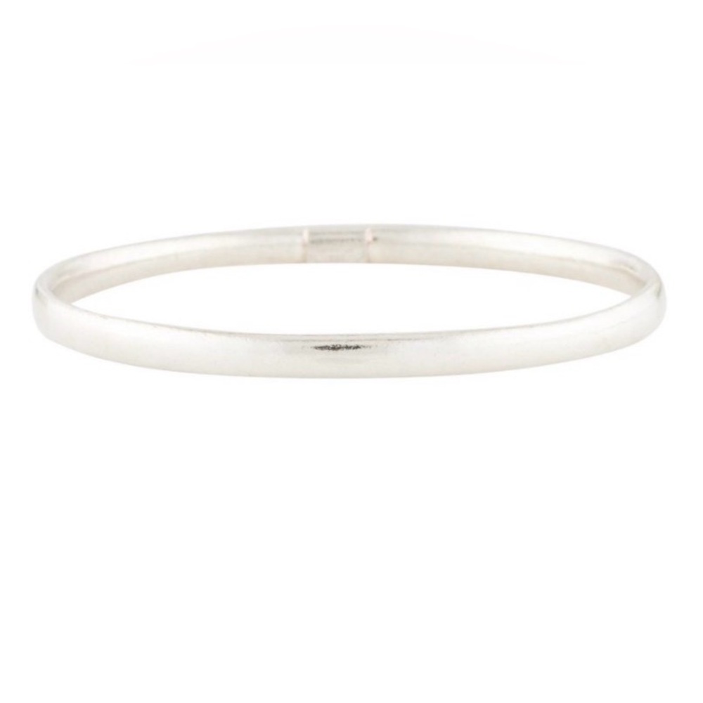 Ippolita Sterling Silver 925 Flat Bangle Bracelet.